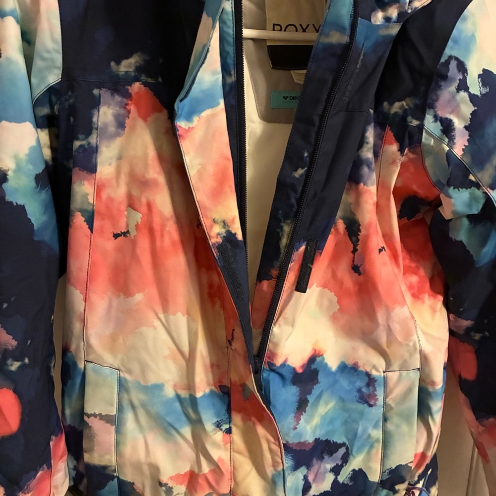 Girls Roxy Galaxy Dryflight Snow Jacket - Picture 6 of 11